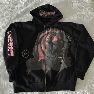Cactus Jack by Travis Scott for Fragment Sunrise Zip Up Hoodie